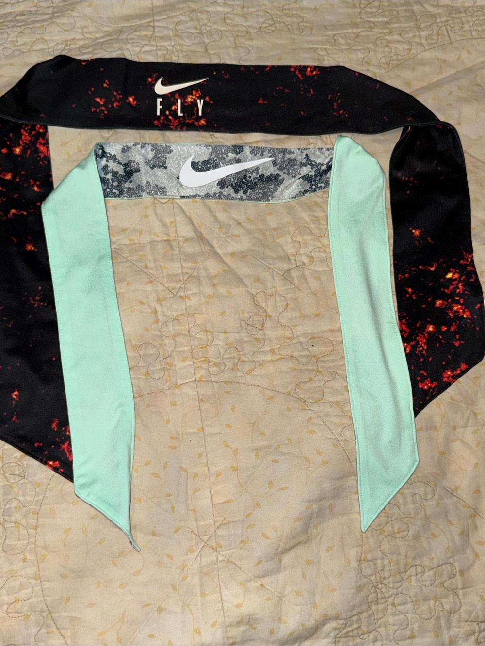 TWO Nike Athletic Headbands